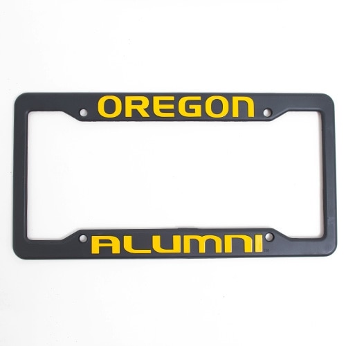 Oregon, Black, Alumni, Home & Auto, Plate frame, Single, 114550